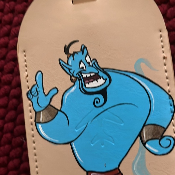 HAND PAINTED Custom Genie Luggage Tag! NWT - Picture 2 of 7